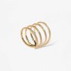 Clearance Anillo Oro Fil Pla 20Mm