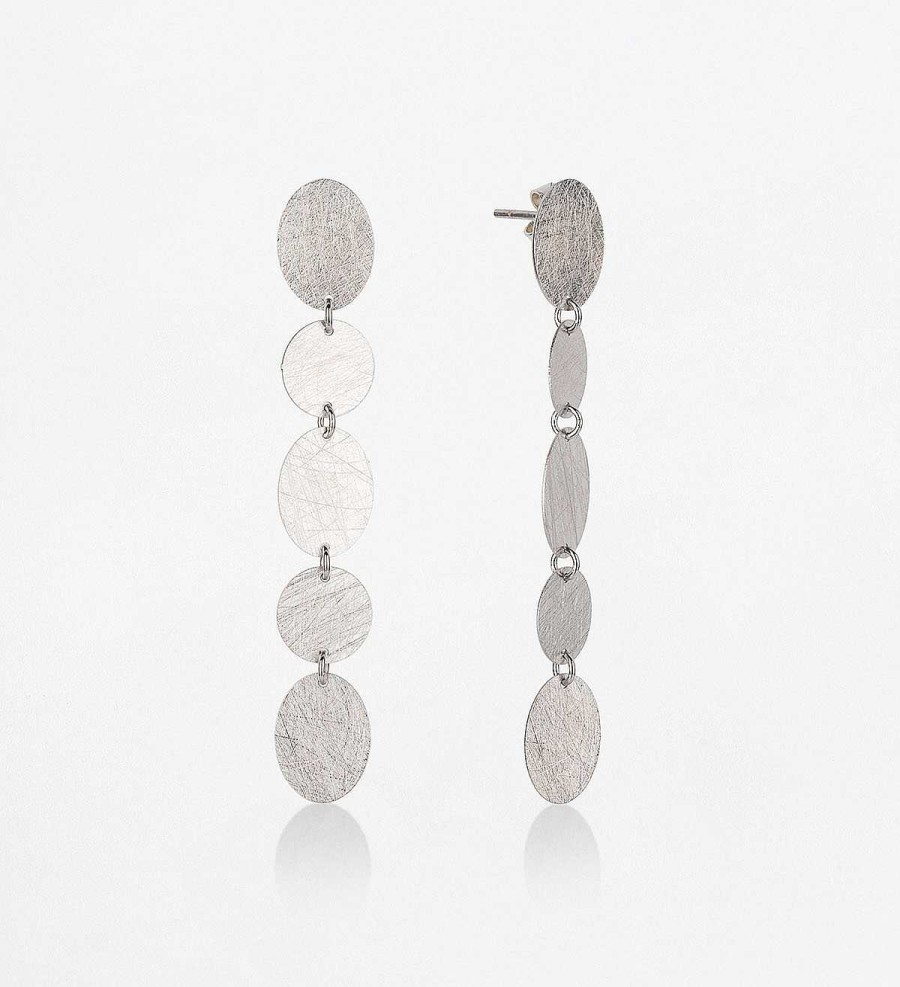 Hot Pendientes Plata Party 60Mm