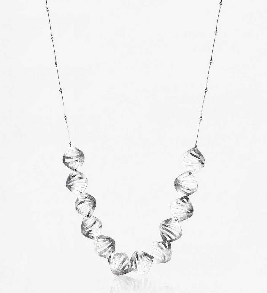 Online Collar Plata Jungle 86Cm