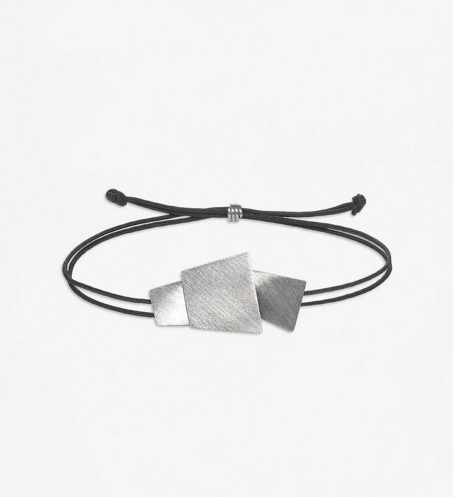 Hot Brazalete Plata Aire 3 Pzs