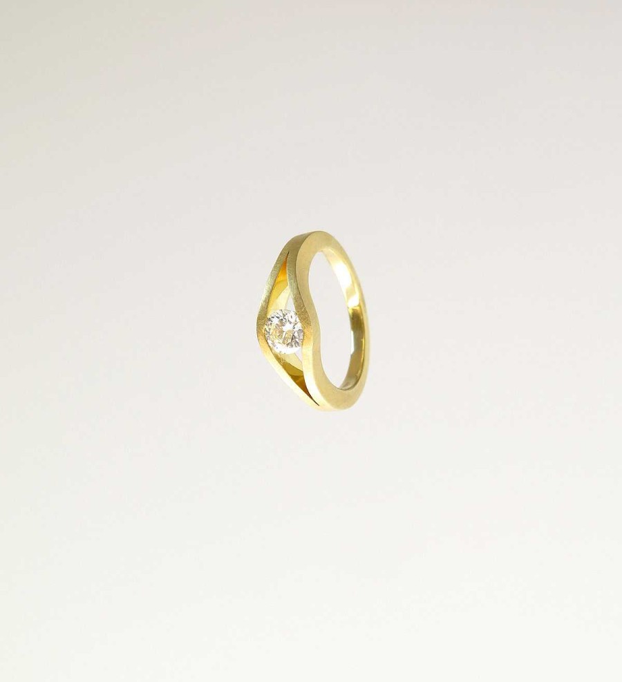 Online Anillo Oro Con Diamante 0,52Qts Vvs2 D