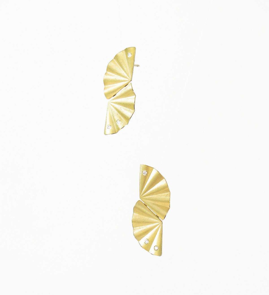 Wholesale Pendientes Oro Maiko Con Diamantes 0,09Ct