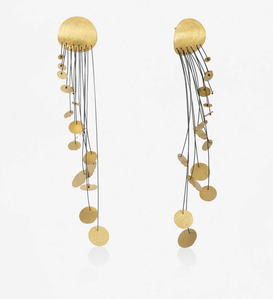 Online Pendientes Oro Pluja 85Mm