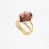 Hot Anillo Oro Y Turmalina Rosa Munsteiner 6.46Ct