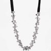 Clearance Collar Plata Samoa Con Cinta 80Cm Ajustable