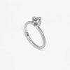 Clearance Solitario Oro Blanco Con Diamante 0,46Ct Vs2 G