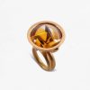 Hot Anillo Oro De 18Q Con Citrino Munsteiner De 28.19Ct