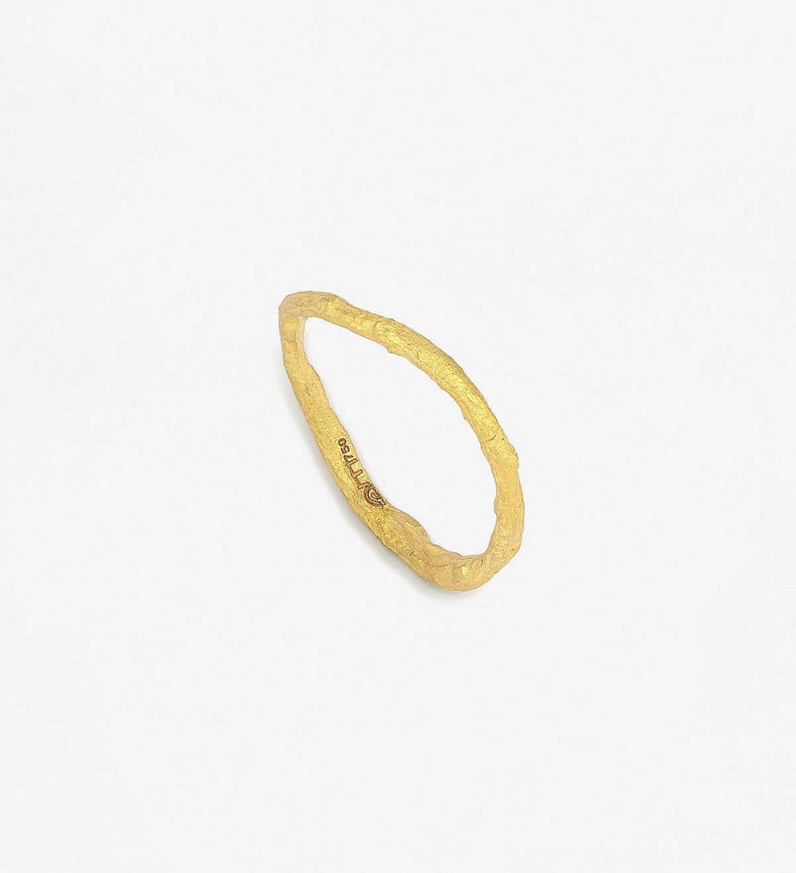 Clearance Anillo Oro Roman 1 Vuelta Talla Mujer