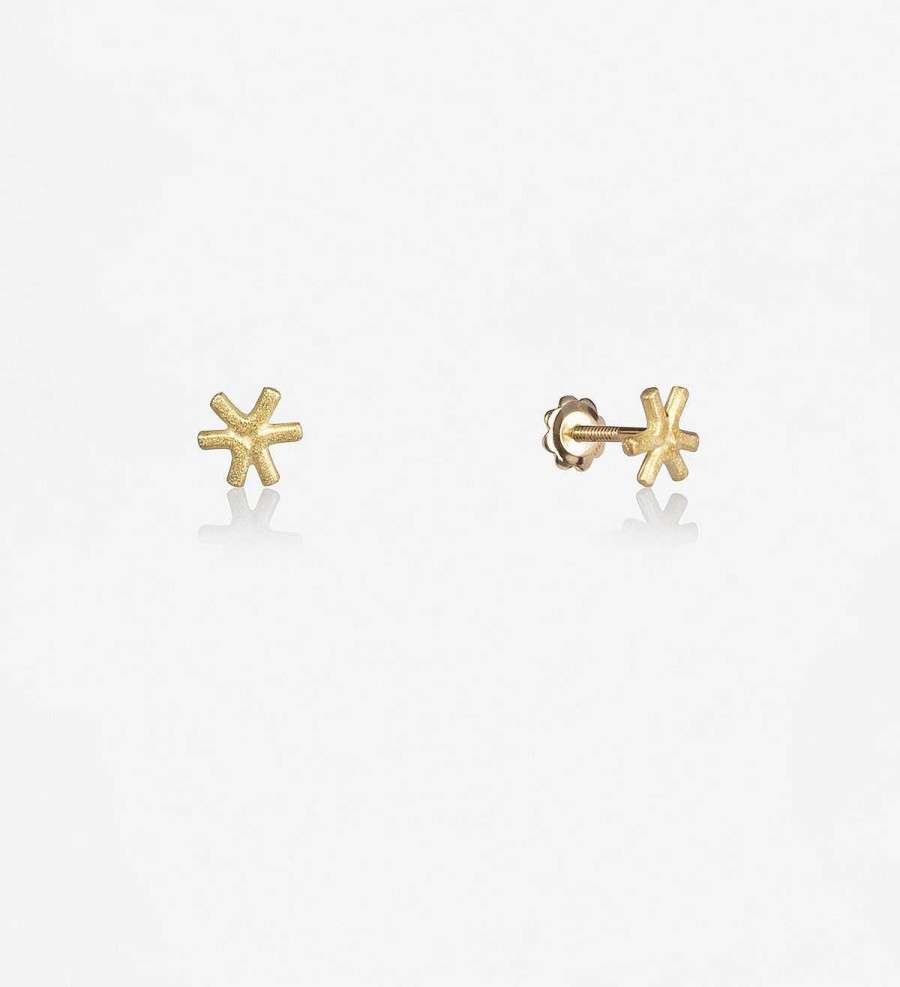 Wholesale Pendientes Oro S Mbol Estrelles