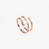 Hot Anillo Oro Blanco Feel Diamantes 0,042Ct