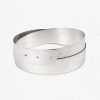 New Brazalete Plata Posid Nia Doble 12Mm