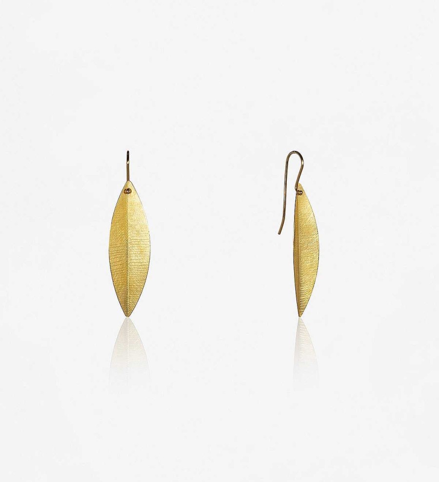 New Pendientes Oro Baladre 50Mm